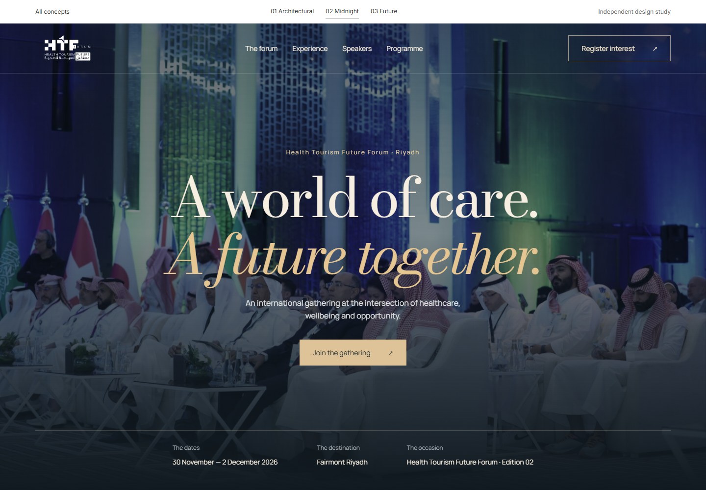 Homepage preview for Royal Midnight